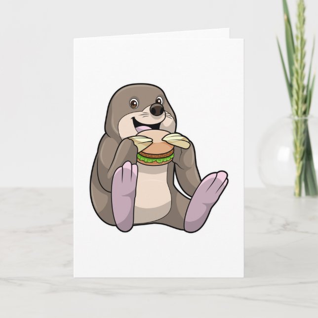 Mole Restaurant Burger Karte (Vorderseite)