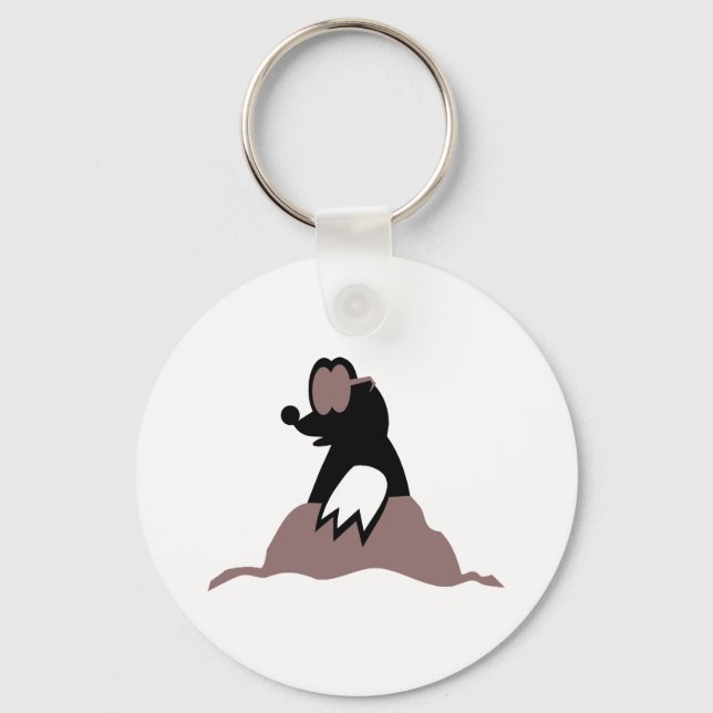 Mole Schlüsselanhänger (Vorderseite)