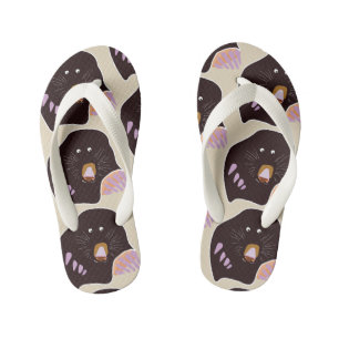 Mole Tongs de Flip personnalisés, Enfants