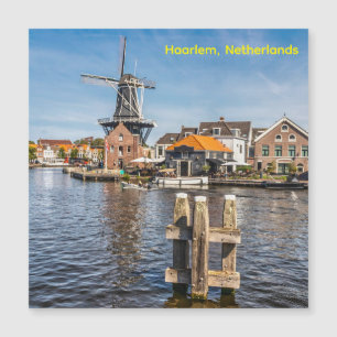 Molen de Adriaan, Haarlem, Niederlande Magnetkarte