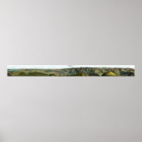 MOLESON Swiss Alps Panorama 360° Poster