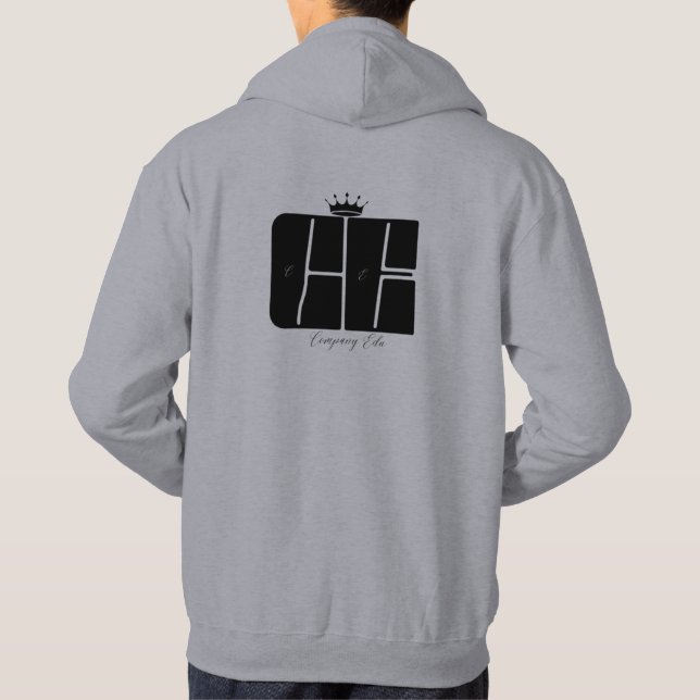 Moletom Company Edu minimalistico Hoodie (Rückseite)