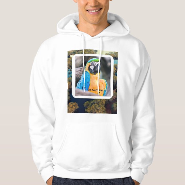 Moletom Masculino Básico com Capuz Pantanal Hoodie (Vorderseite)