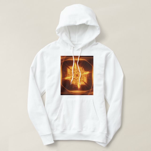 Moletom símbolo laranja de fogo hoodie (Design vorne)
