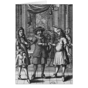 Moliere als Harpagon, Frontispizillustration