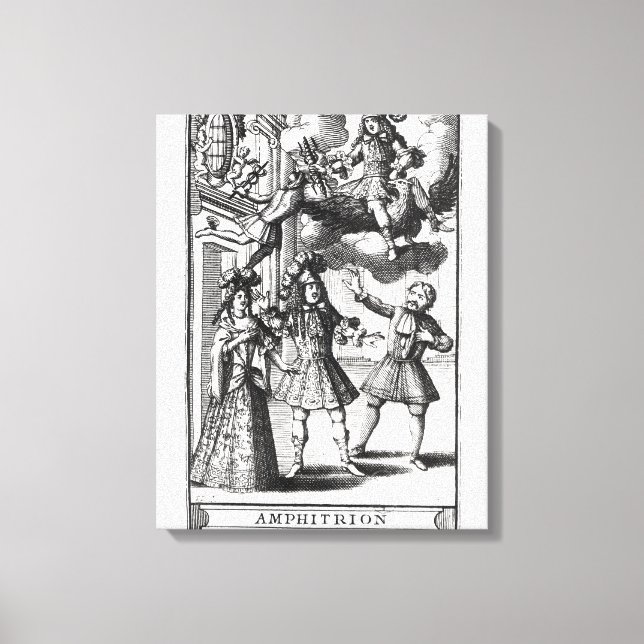 Moliere "Amphitryon" Leinwanddruck (Vorderseite)