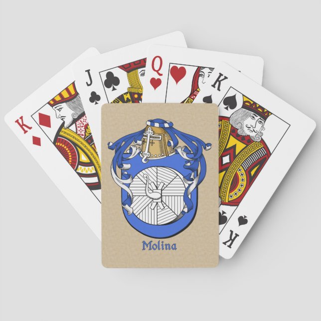 Molina Shield und Mantal Spielkarten (Rückseite)