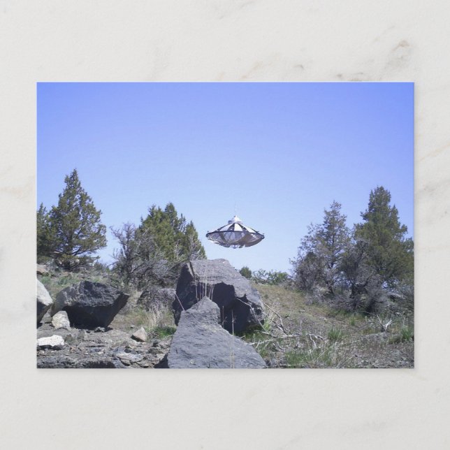 Molkerei, Oregon UFO Postkarte (Vorderseite)