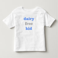 Molkereifreies Kind im Baby-Blau