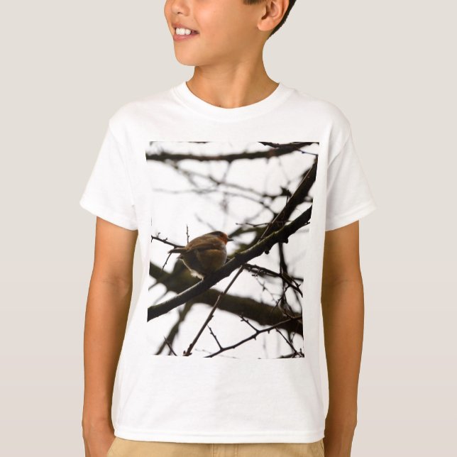 Molle Englische Rotkehlchen T-Shirt (Vorderseite)