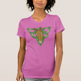 Mollie Mule Celtic Triquetra T-Shirt