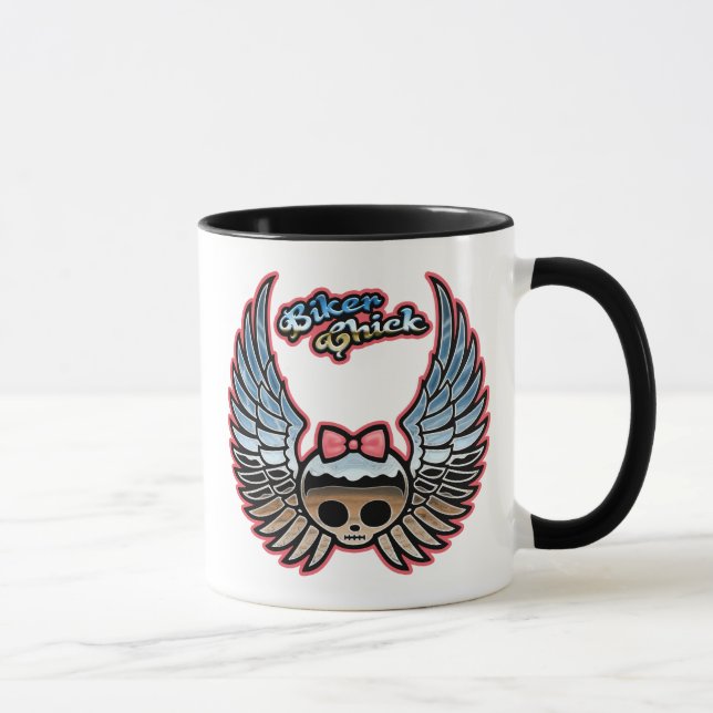 Molly-Chrom-Fahrrad Tasse (Rechts)