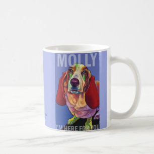 Molly die Dachshund-Therapie-HundeTasse durch Kaffeetasse