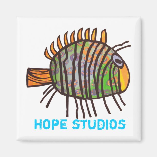 Molly Fish Magnet (Devant)