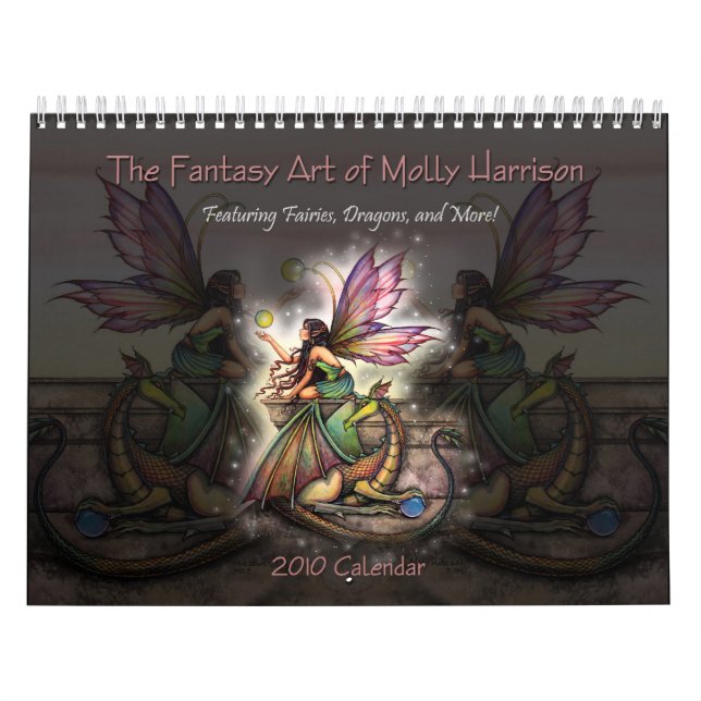 Molly Harrison 2010 Fantasy Art Calendar Kalender (Titelbild)