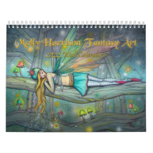 Molly Harrison 2022 Fantasy-Kunstkalender Kalender
