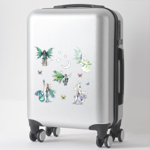 Molly Harrison Feen-Sticker Fantasy Art Feen Aufkleber