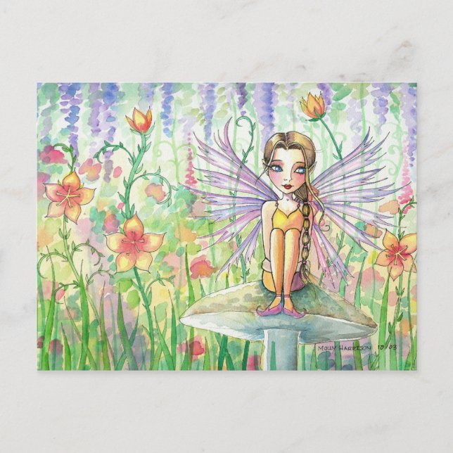 "molly harrison illustrationen" postkarte (Vorderseite)