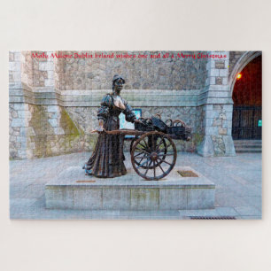 Molly Malone Dublin Irland. Jigsaw Puzzle