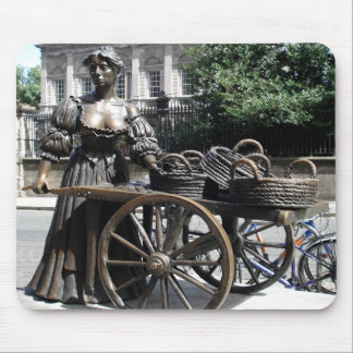 Molly Malone und Schubkarre Irland Mousepad