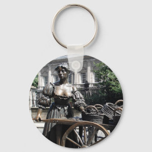 Molly Malone und Wheelbarrow Irland Schlüsselring Schlüsselanhänger