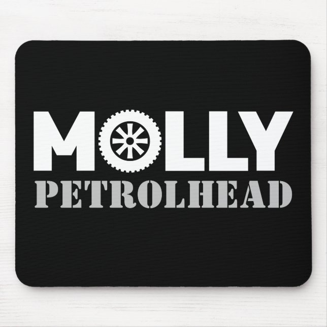 Molly Petrol Head Mousepad (Vorne)