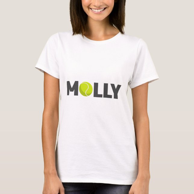Molly Tennis T-Shirt (Vorderseite)