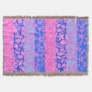 Moloaa Bay Hawaiianischer Hibiskus Gestreifte Deck Decke