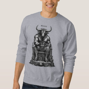 Moloch Krone des infernalischen Königs Sweatshirt