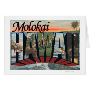 Molokai, Hawaï - grandes scènes de lettre