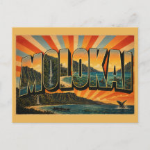 Molokai Hawaii Meeresklippen Regenwald Riff Kunst