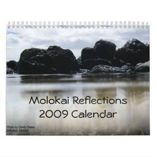 Molokai-Reflexionen Kalender