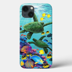 Molokini Cove Hawaiian Sea Turtle Tropical Fish Case-Mate iPhone Hülle