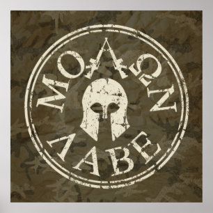 Molon Labe, Come and Take Them Poster
