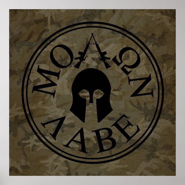 Molon Labe, Come and Take Them Poster (Vorne)