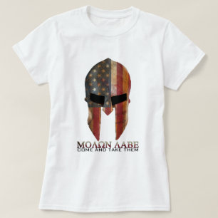 Molon Labe -, das gekommen wird und nehmen ihnen T-Shirt