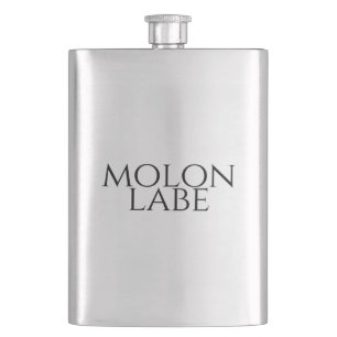 Molon Labe Flachmann