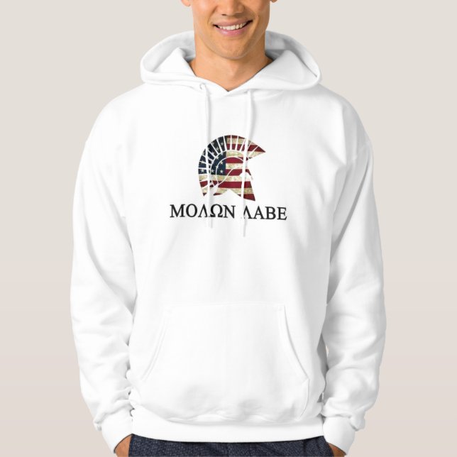 MOLON LABE HOODIE (Vorderseite)