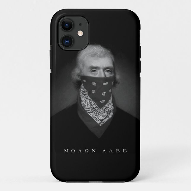 Molon Labe iPhone 5 Fall Case-Mate iPhone Hülle (Rückseite)