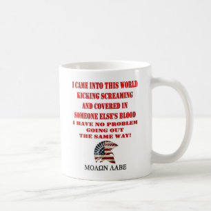 MOLON LABE KAFFEETASSE