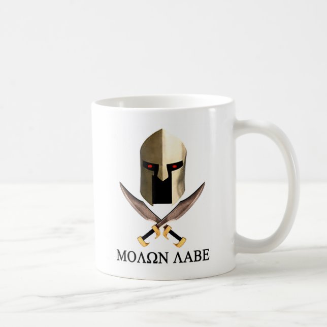 MOLON LABE KAFFEETASSE (Rechts)