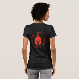 Molon Labe Komm und Nimm Spartaner Helm T-Shirt