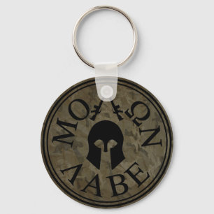 Molon Labe, kommen sie nehmen Schlüsselanhänger