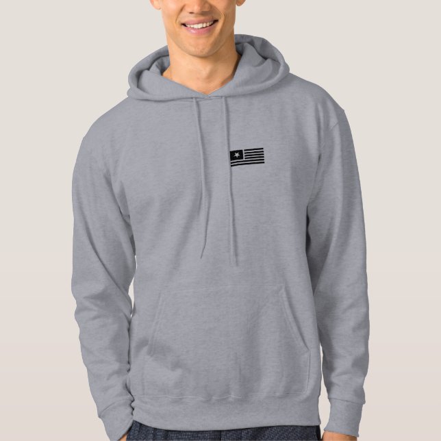 Molon Labe M4 FlaggeHoodie Hoodie (Vorderseite)