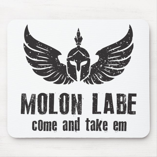 Molon Labe Mousepad (Vorne)