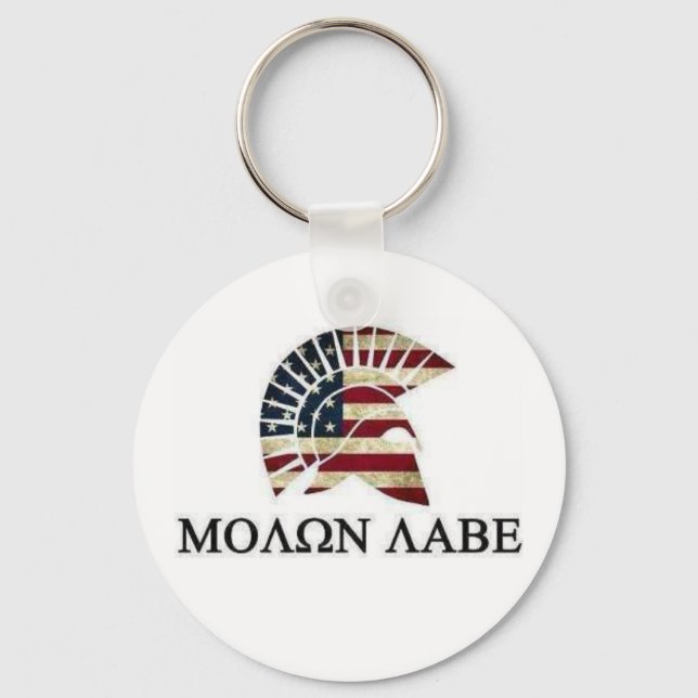 MOLON LABE SCHLÜSSELANHÄNGER (Vorderseite)