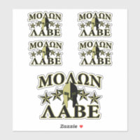 Molon Labe Spartan 5 Sterne Olive Green