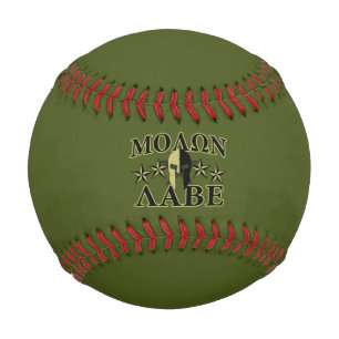 Molon Labe Spartan Helmet 5 Sterne Baseball