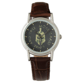 Molon Labe Spartan Helmet Militärische Camouflage  Armbanduhr