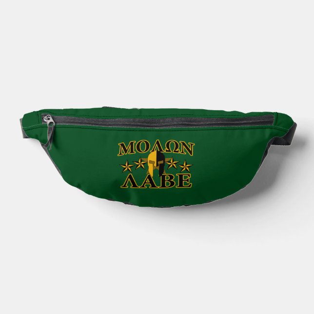 Molon Labe Spartan Warrior Helmet 5 Sterne Bauchtasche (Ablage )